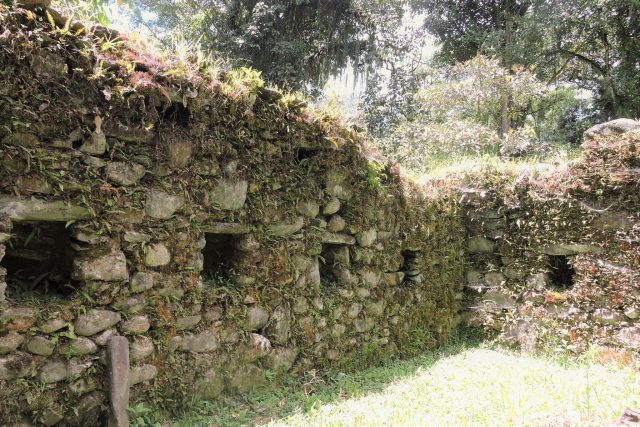 Pre-inca construcción 